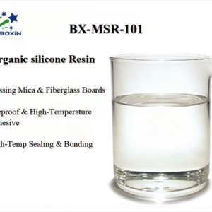 Organic silicone resin used for pressing mica boards and fiberglass boards. The main component is methyl silicone resin