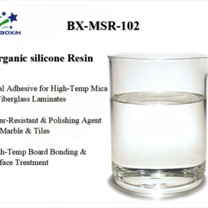 Colorless and transparent methyl silicone resin