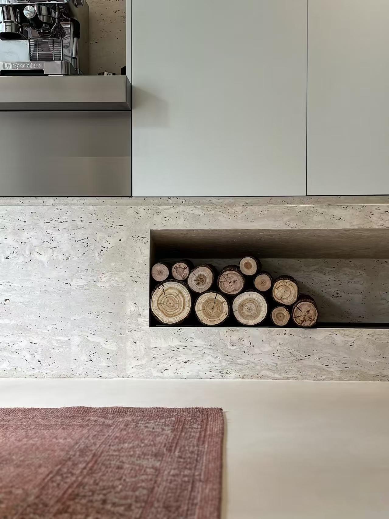 Self-Leveling Microcement living room