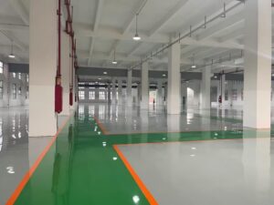 Water-based epoxy floor coating formula