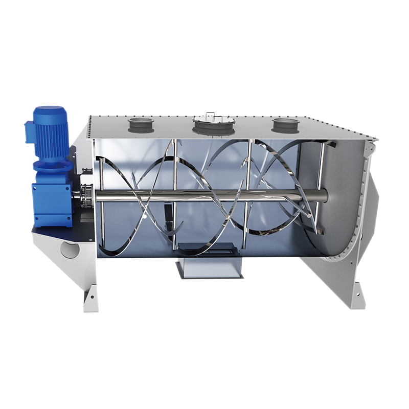 twin-screw non-gravity mixing machine